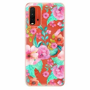 Odolné silikonové pouzdro iSaprio - Flower Pattern 01 - Xiaomi Redmi 9T obraz