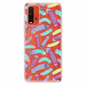 Odolné silikonové pouzdro iSaprio - Feather Pattern 01 - Xiaomi Redmi 9T obraz