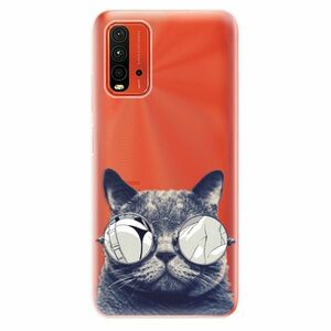 Odolné silikonové pouzdro iSaprio - Crazy Cat 01 - Xiaomi Redmi 9T obraz