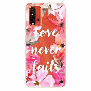 Odolné silikonové pouzdro iSaprio - Love Never Fails - Xiaomi Redmi 9T obraz