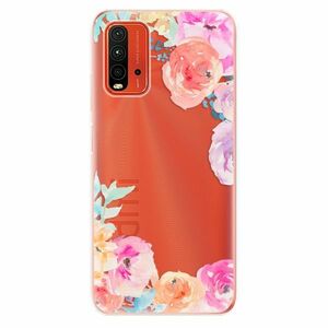 Odolné silikonové pouzdro iSaprio - Flower Brush - Xiaomi Redmi 9T obraz