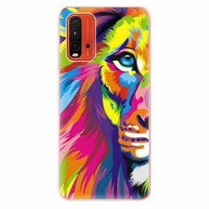 Odolné silikonové pouzdro iSaprio - Rainbow Lion - Xiaomi Redmi 9T obraz