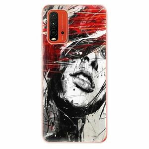 Odolné silikonové pouzdro iSaprio - Sketch Face - Xiaomi Redmi 9T obraz