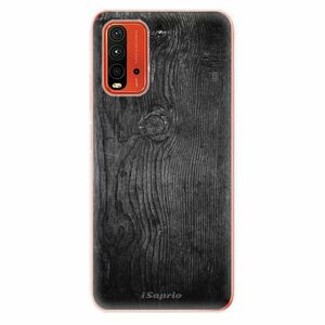 Odolné silikonové pouzdro iSaprio - Black Wood 13 - Xiaomi Redmi 9T obraz