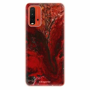 Odolné silikonové pouzdro iSaprio - RedMarble 17 - Xiaomi Redmi 9T obraz