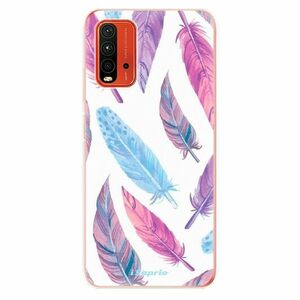 Odolné silikonové pouzdro iSaprio - Feather Pattern 10 - Xiaomi Redmi 9T obraz