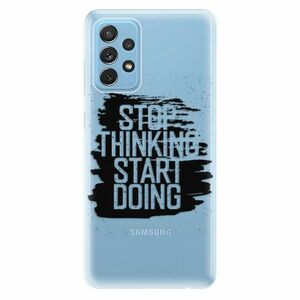 Odolné silikonové pouzdro iSaprio - Start Doing - black - Samsung Galaxy A72 obraz