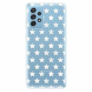 Odolné silikonové pouzdro iSaprio - Stars Pattern - white - Samsung Galaxy A72 obraz