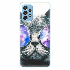 Odolné silikonové pouzdro iSaprio - Galaxy Cat - Samsung Galaxy A72 obraz