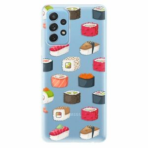 Odolné silikonové pouzdro iSaprio - Sushi Pattern - Samsung Galaxy A72 obraz