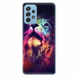 Odolné silikonové pouzdro iSaprio - Lion in Colors - Samsung Galaxy A72 obraz