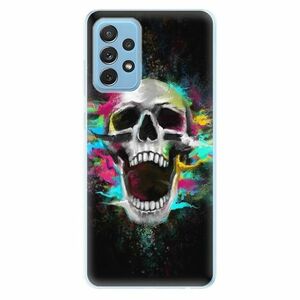 Odolné silikonové pouzdro iSaprio - Skull in Colors - Samsung Galaxy A72 obraz