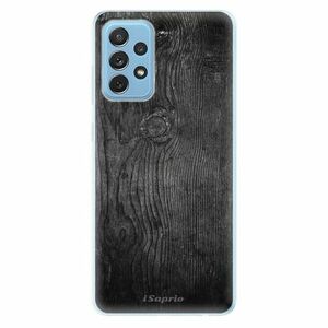 Odolné silikonové pouzdro iSaprio - Black Wood 13 - Samsung Galaxy A72 obraz