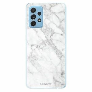 Odolné silikonové pouzdro iSaprio - SilverMarble 14 - Samsung Galaxy A72 obraz