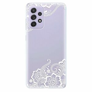 Odolné silikonové pouzdro iSaprio - White Lace 02 - Samsung Galaxy A52/A52 5G obraz