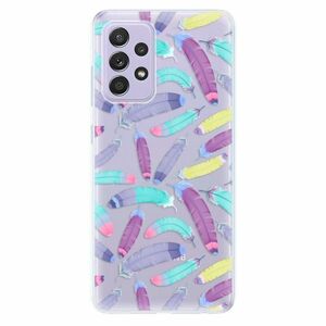 Odolné silikonové pouzdro iSaprio - Feather Pattern 01 - Samsung Galaxy A52/A52 5G obraz