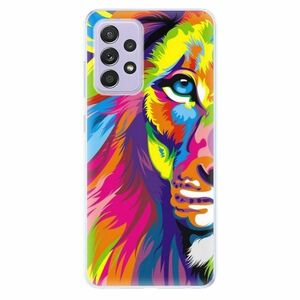 Odolné silikonové pouzdro iSaprio - Rainbow Lion - Samsung Galaxy A52/A52 5G obraz