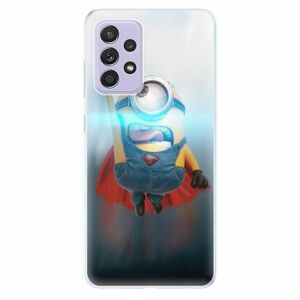 Odolné silikonové pouzdro iSaprio - Mimons Superman 02 - Samsung Galaxy A52/A52 5G obraz