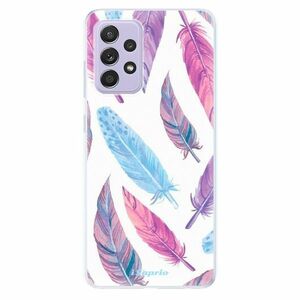 Odolné silikonové pouzdro iSaprio - Feather Pattern 10 - Samsung Galaxy A52/A52 5G obraz