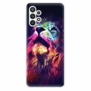 Odolné silikonové pouzdro iSaprio - Lion in Colors - Samsung Galaxy A32 obraz