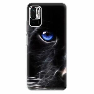 Odolné silikonové pouzdro iSaprio - Black Puma - Xiaomi Redmi Note 10 5G obraz