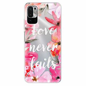 Odolné silikonové pouzdro iSaprio - Love Never Fails - Xiaomi Redmi Note 10 5G obraz