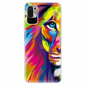 Odolné silikonové pouzdro iSaprio - Rainbow Lion - Xiaomi Redmi Note 10 5G obraz