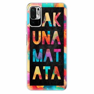 Odolné silikonové pouzdro iSaprio - Hakuna Matata 01 - Xiaomi Redmi Note 10 5G obraz