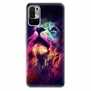 Odolné silikonové pouzdro iSaprio - Lion in Colors - Xiaomi Redmi Note 10 5G obraz