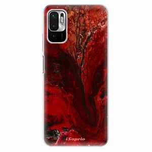 Odolné silikonové pouzdro iSaprio - RedMarble 17 - Xiaomi Redmi Note 10 5G obraz