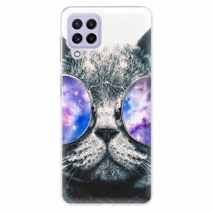 Odolné silikonové pouzdro iSaprio - Galaxy Cat - Samsung Galaxy A22 obraz