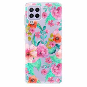 Odolné silikonové pouzdro iSaprio - Flower Pattern 01 - Samsung Galaxy A22 obraz