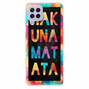 Odolné silikonové pouzdro iSaprio - Hakuna Matata 01 - Samsung Galaxy A22 obraz