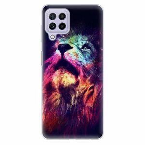 Odolné silikonové pouzdro iSaprio - Lion in Colors - Samsung Galaxy A22 obraz