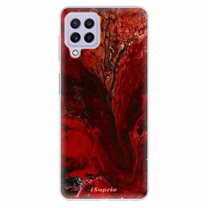 Odolné silikonové pouzdro iSaprio - RedMarble 17 - Samsung Galaxy A22 obraz