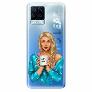 Odolné silikonové pouzdro iSaprio - Coffe Now - Blond - Realme 8 / 8 Pro obraz