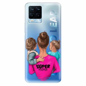 Odolné silikonové pouzdro iSaprio - Super Mama - Boy and Girl - Realme 8 / 8 Pro obraz