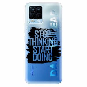 Odolné silikonové pouzdro iSaprio - Start Doing - black - Realme 8 / 8 Pro obraz