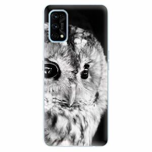 Odolné silikonové pouzdro iSaprio - BW Owl - Realme 7 Pro obraz