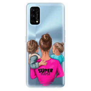 Odolné silikonové pouzdro iSaprio - Super Mama - Boy and Girl - Realme 7 Pro obraz