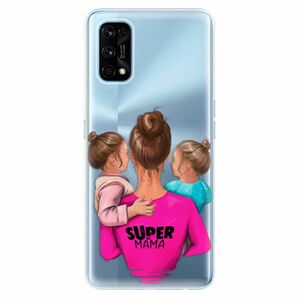 Odolné silikonové pouzdro iSaprio - Super Mama - Two Girls - Realme 7 Pro obraz