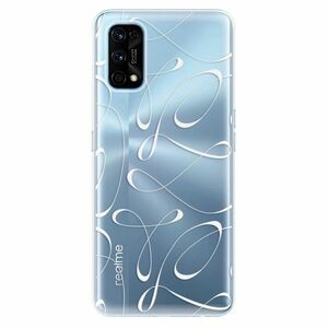 Odolné silikonové pouzdro iSaprio - Fancy - white - Realme 7 Pro obraz