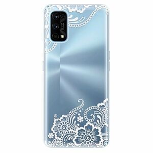 Odolné silikonové pouzdro iSaprio - White Lace 02 - Realme 7 Pro obraz