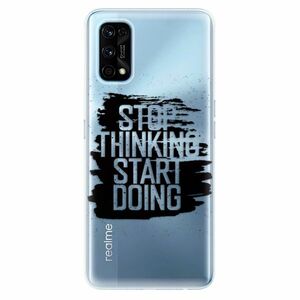 Odolné silikonové pouzdro iSaprio - Start Doing - black - Realme 7 Pro obraz