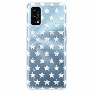 Odolné silikonové pouzdro iSaprio - Stars Pattern - white - Realme 7 Pro obraz