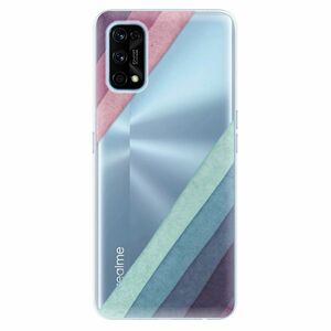 Odolné silikonové pouzdro iSaprio - Glitter Stripes 01 - Realme 7 Pro obraz