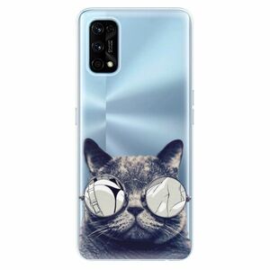 Odolné silikonové pouzdro iSaprio - Crazy Cat 01 - Realme 7 Pro obraz