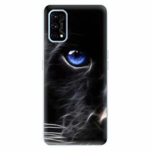 Odolné silikonové pouzdro iSaprio - Black Puma - Realme 7 Pro obraz