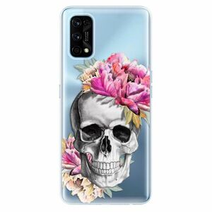 Odolné silikonové pouzdro iSaprio - Pretty Skull - Realme 7 Pro obraz