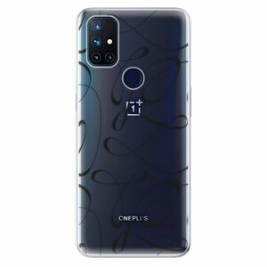 Odolné silikonové pouzdro iSaprio - Fancy - black - OnePlus Nord N10 5G obraz